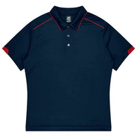 Aussie Pacific Currumbin Men's Polo Shirt 1320  Aussie Pacific NAVY/RED S 