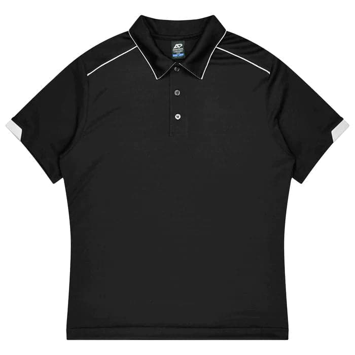 Aussie Pacific Currumbin Men's Polo Shirt 1320  Aussie Pacific BLACK/WHITE S 