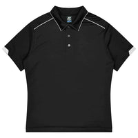 Aussie Pacific Currumbin Men's Polo Shirt 1320  Aussie Pacific BLACK/WHITE S 