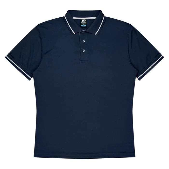 Aussie Pacific Cottesloe Kids Polo Shirt 3319  Aussie Pacific NAVY/WHITE 4 