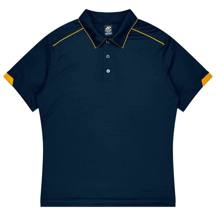 Aussie Pacific Currumbin Kids Polo Shirt 3320  Aussie Pacific NAVY/GOLD 4 