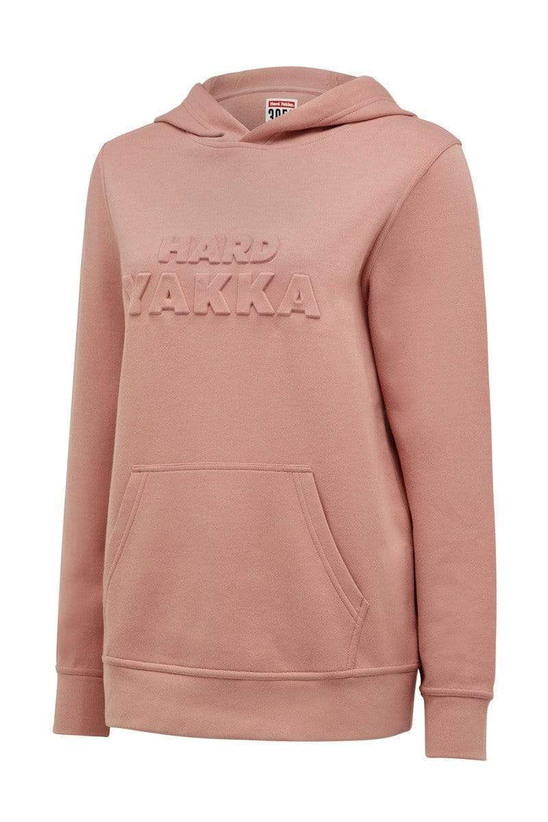 Hard Yakka Women's Pullover Hoodie Y08525 Work Wear Hard Yakka Dusty Pink XS 