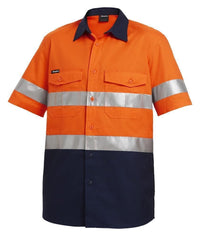 KingGee Work Wear KingGee Workcool 2 Reflective Spliced Shirt S/S  K54885