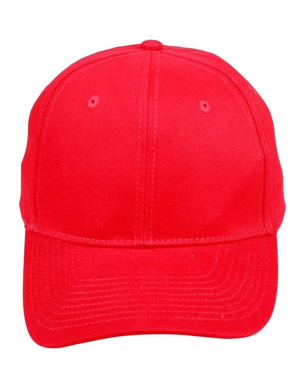 Winning Spirit Active Wear Heavy Brushed Cotton Cap CH01