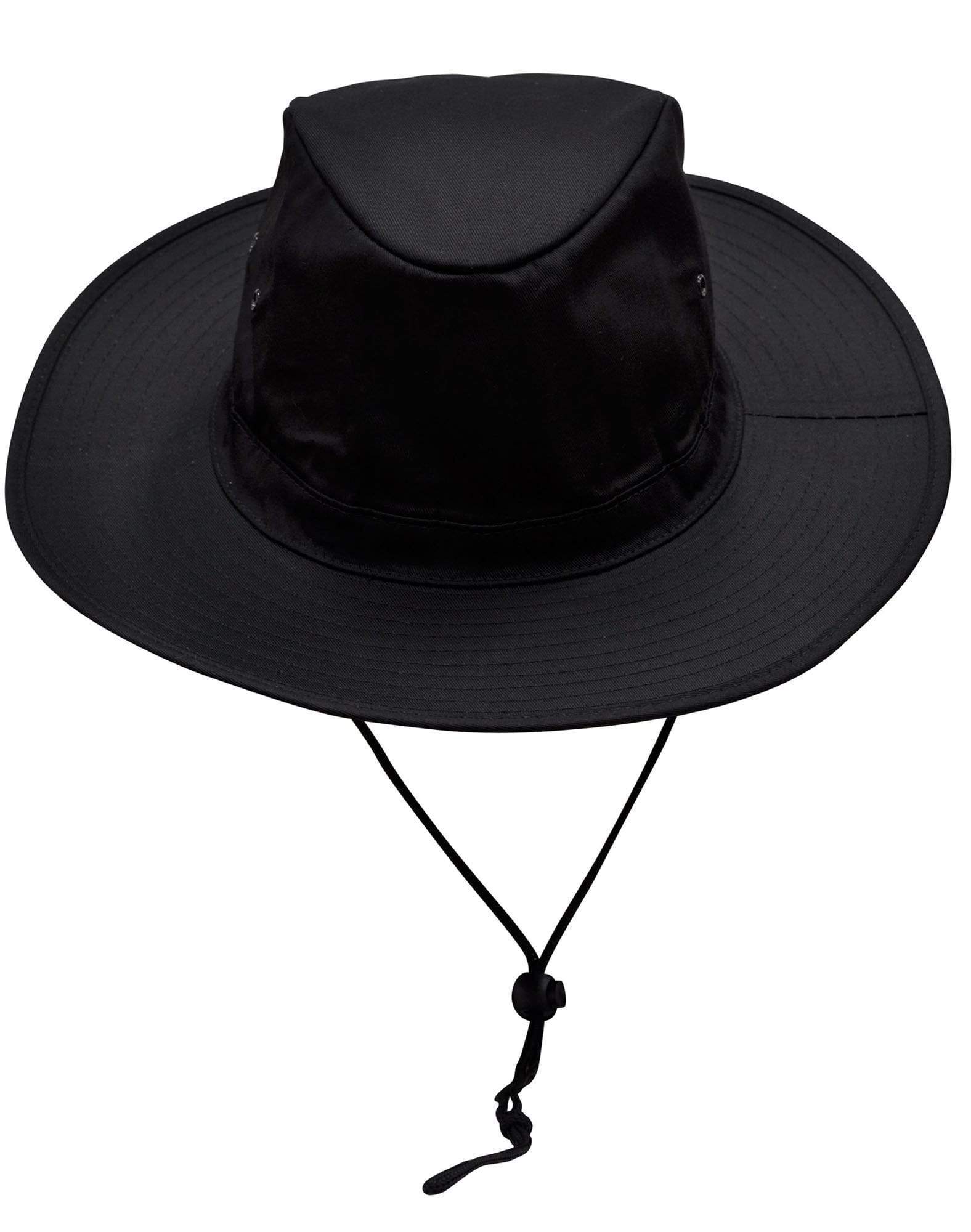 Winning Spirit Active Wear Black / S Slouch Hat With Break-away Clip Strap H1026
