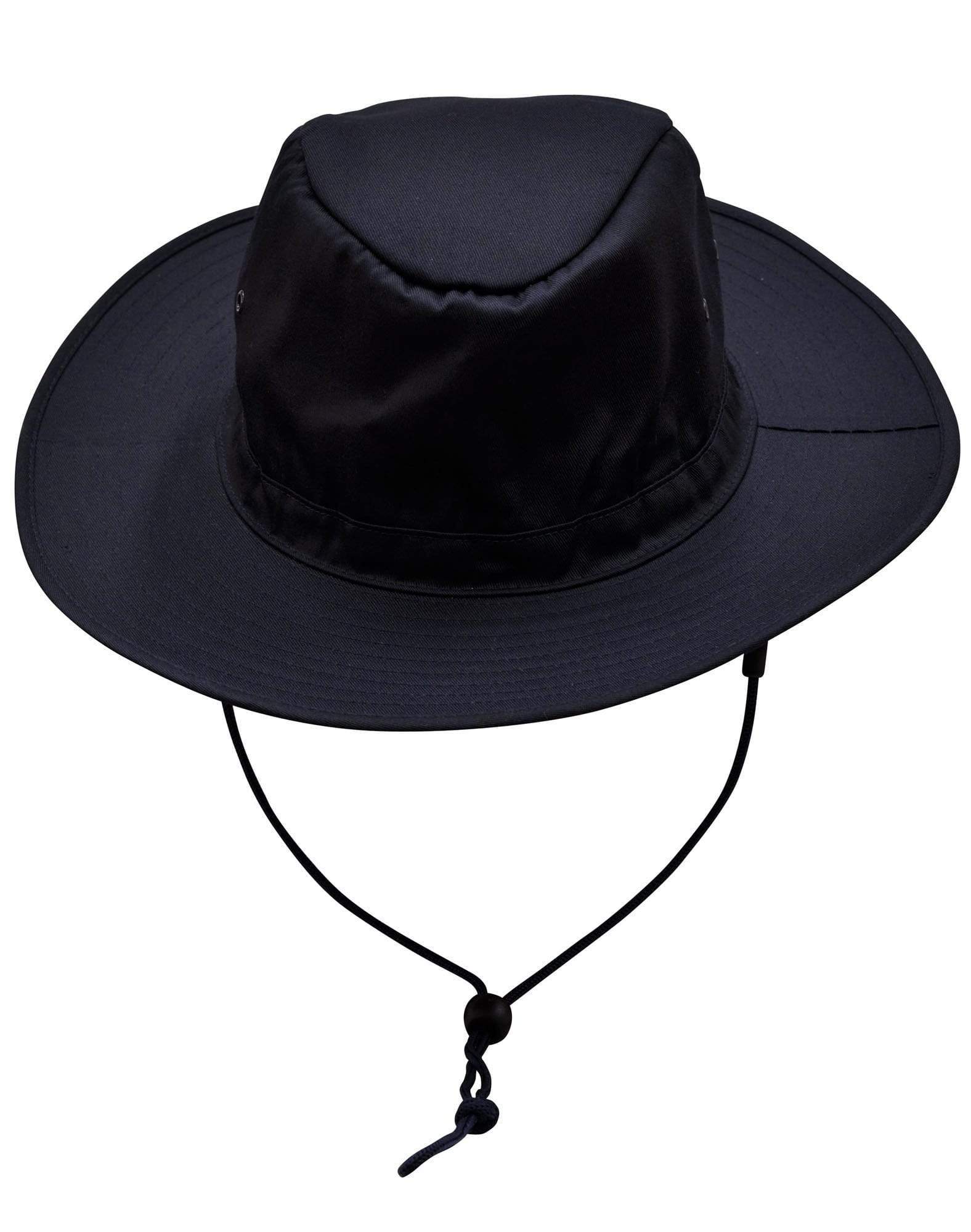 Winning Spirit Active Wear Navy / S Slouch Hat With Break-away Clip Strap H1026