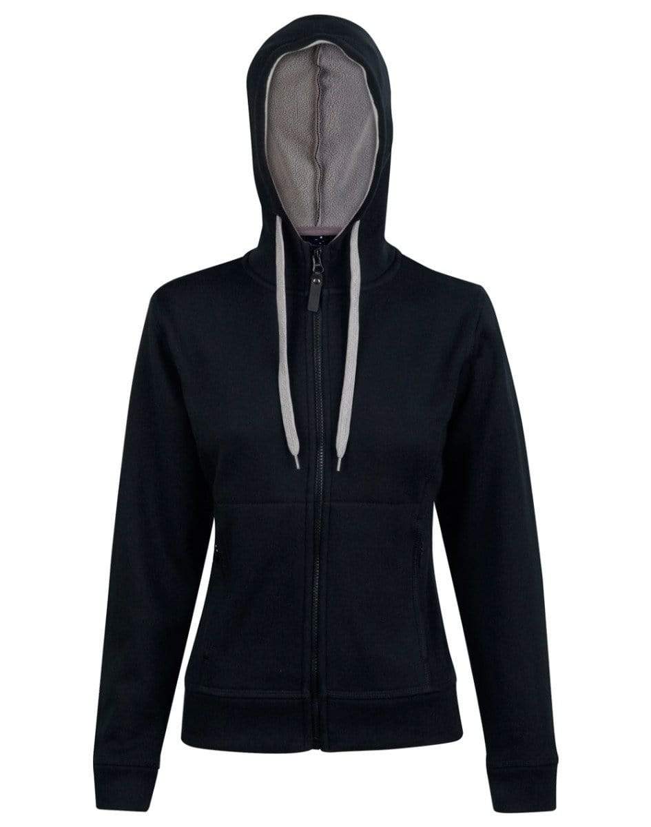 Winning Spirit Casual Wear Black/Grey / 16 WINNING SPIRIT PASSION PURSUIT Hoodie Women's FL18