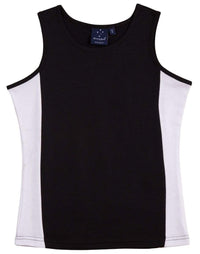 Winning Spirit Casual Wear WINNING SPIRIT TEAMMATE SINGLET Ladies  TS17