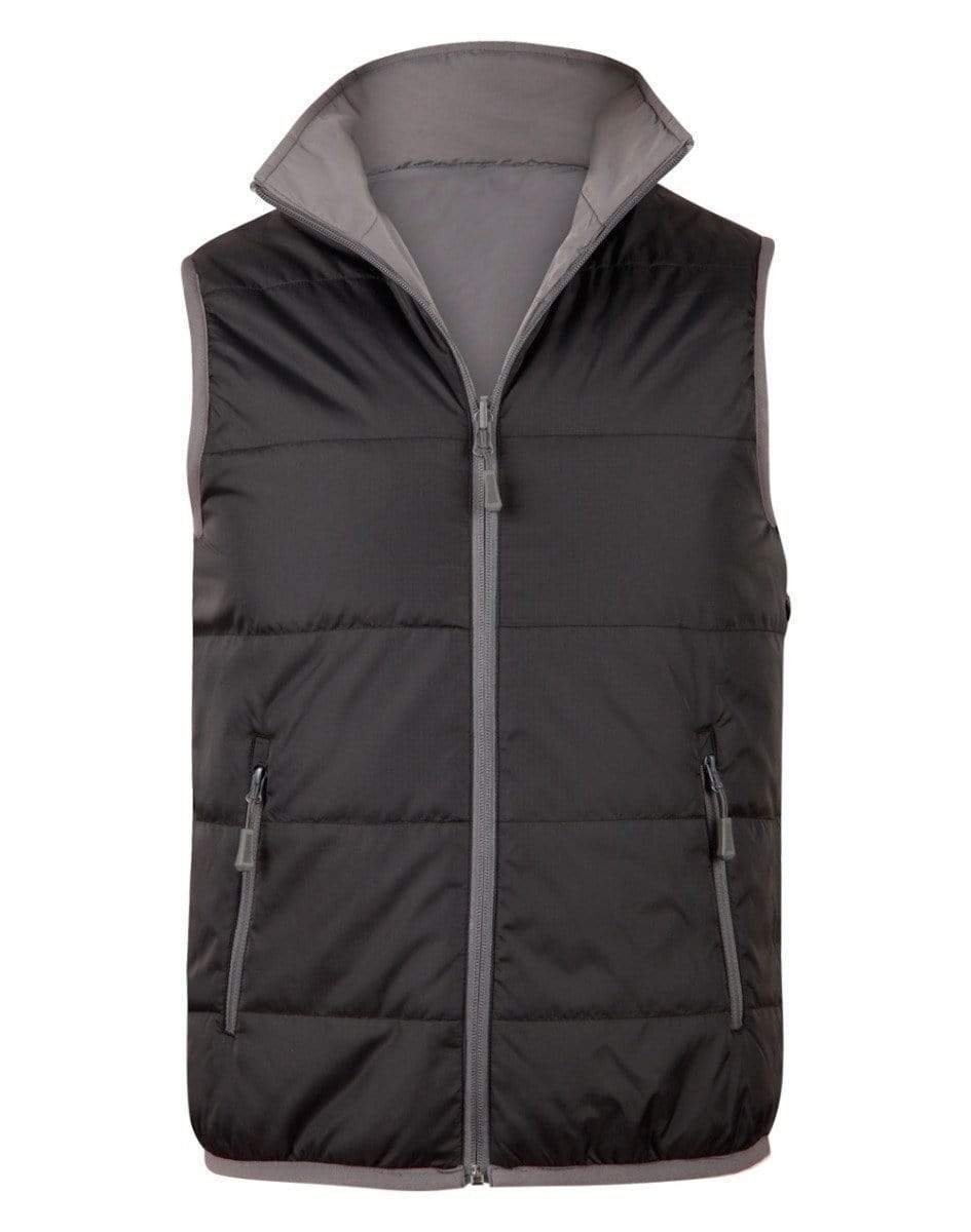 Winning Spirit Casual Wear Black/Grey / L WINNING SPIRIT Versatile Vest Men's JK37