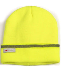 Winning Spirit PPE Fluoro Yellow Winning Spirit THINSULATED CUFF BEANIE CH23