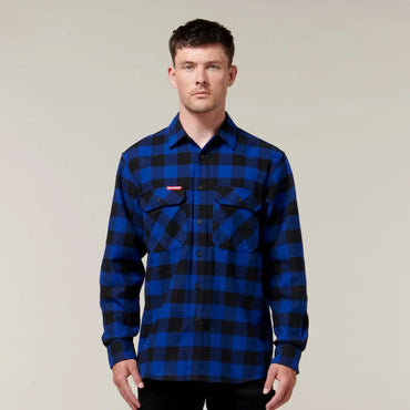 Hard Yakka Long Sleeve Check Flannel Shirt  Y07295 - City Workwear